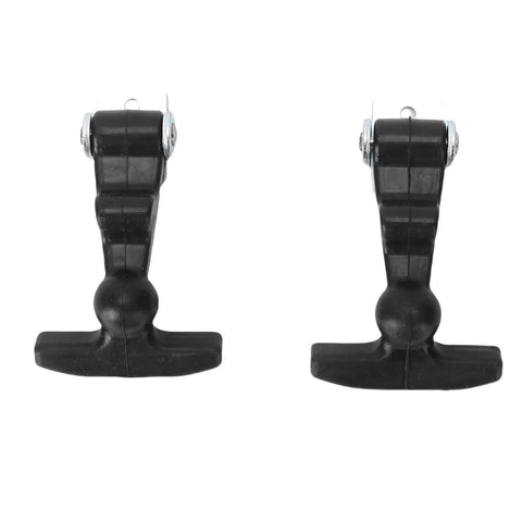46mm T Handle Rubber Draw Latch With Stainless Steel Bracket For Hoods Tool Boxes And Boats Tight Seal High Elasticity Vibration
