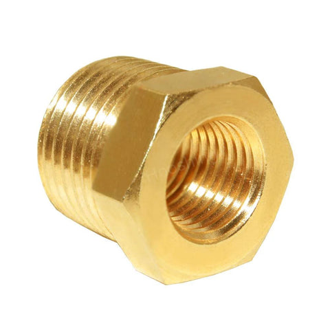 Hooshing brass hex reducer 1/2 to 1/4 NPT bushing
