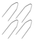 4 Piece Car Radio Removal Pry Tool Set V Shaped Stainless Steel Stereo Release Tools Kit For Vehicle Audio Dash Disassembly Universal For Most Vehicles Heavy Duty