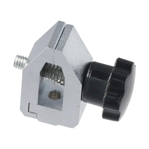 Push Pull Force Fixture SJJ 01 500N Stainless Steel Jaw Clamp For Tensile Testing Heavy Duty Built Tough Thrust Tension Meter Clamp Durable Load Fixture For Lab And Research, stainless steel jaw clamp with knob