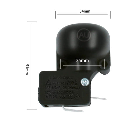 Propane Heater Safety Kit With Thermocouple And Tilt Switch For Patio And Outdoor Gas Heaters FD4 Dump Switch 51x34mm