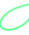 Close-up of Top Notch Silicone Peristaltic Pump Tube For Hydraulic Systems Heavy Duty Durable Green Hose 1 Meter Long 3mm By 5mm Inner Diameter