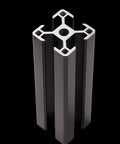 3030 Aluminum Extrusion Profile Black Anodized 2000mm Linear Rail European Standard For 3D Printer And CNC DIY, 4 Piece Set, 1.8mm Thick, Beefy Aluminum Frame For Strong Builds And Easy Assembly, black anodized 3030 aluminum extrusion profile