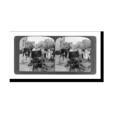 Vintage Old School San Francisco Street Life Wall Art Print 17x22 Reproduction Photo From Classic Era California For Office Decor And Home Walls