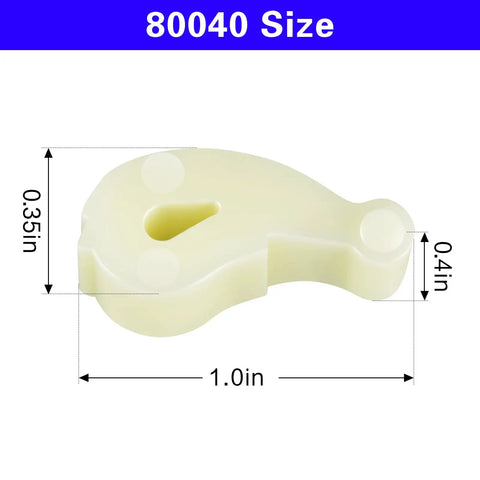 80040 size dimension of 48 Pack Washer Agitator Dogs Replacement Kit For Most Top Load Washers Replaces 80040 And Common Numbers