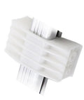 Built Tough Electric Linear Actuator Slide Block Featuring Quiet Motor Operation And Rock Solid Stable Connection For Easy Push Rod Automation Install Projects, white ABS shell.