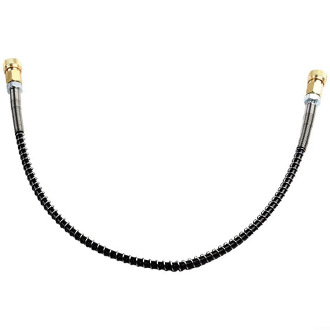 High Pressure Air Hose 50cm M10x1 Thread Fits Compressor Pump 63MPa Stainless Steel Braided Line With Quick Connect Female Port Rated Up To 9000 Psi Burst Strength Plus 4500 Psi Working Limit Ensures You Have A Gutsy Tool Built For The Grind., 50cm curved stainless steel braided hose with M10x1 threaded quick connect female ends