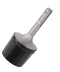 Close-up of Vibrating Hammer Tool For Auto Body Sheet Metal Bending And Repair, Panel Beating And Tile Lamination, durable metal head