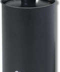 Premium Vacuum Sealed Coffee Canister With Airtight Seal And Light Proof Stainless Steel Keep Your Beans Crispy For That First Sip Magic No More Stale Vibes Great Daily Storage Option From Japan in black stainless steel.