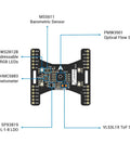 Drone Positioning Module With Optical Flow And ToF Sensor For Rock Solid Height Hold And Indoor Positioning VL53L1X And PMW3901