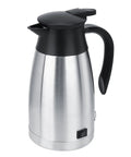 Zero Drama Portable Electric Kettle Made From Solid Stainless Steel With Kickin Quick Boil And Safe Auto Shut Off, sleek design