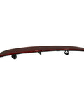 Straight Up Fresh Left Side Rear Bumper Reflector Red Lens Plug And Play Replacement For Tesla Model 3 2017 To 2022 showing side view