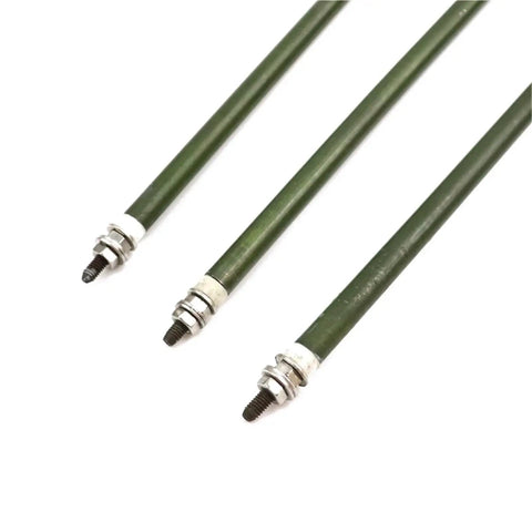 Rugged Flex Tubular Heater Stainless Steel 900 Watt Electric Air Heating Element 625 Mm Straight Tube for industrial use.