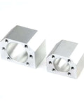 Get That Smooth Motion With This Badass Ball Screw Set Featuring SFU2505 Kit For Your Router CNC Setup Including Bearing Nut Housing In Durable Aluminum Alloy For Fast Precise Slides, aluminum alloy bearing housings