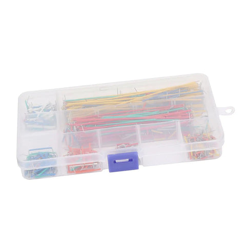 560 Piece Multicolor Jumper Wires Set, Solderless Breadboard Cables In 14 Lengths With Storage Box for easy access.