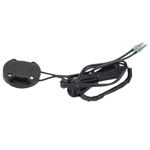Precision Trim Sender Limit Switch Kit For Mercruiser Alpha One Gen 2 And Bravo Outdrives with black finish and wiring, side view
