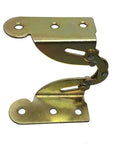 Two Piece Furniture Folding Hinges Set For 18mm Thick Panels That Fold Flat To 180 Degrees Built Tough And Perfect For Cabinets Closets Shoe Racks And Cupboards Durable Heavy Duty Hardware For Long Lasting Use