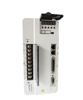 Rugged 1500 Watt 8000 RPM Servo Spindle Motor Combo Featuring Dead Easy Plug And Play Drive Unit Built Damn Tough To Chew Through Solid Stock On Any CNC Mill Or Lathe Setup control unit with digital display and connection ports.