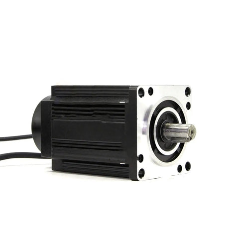 Sick Nema 52 Closed Loop Stepper Motor And Control Driver Kit Featuring 130mm Flange with 24mm shaft for CNC tasks.