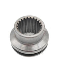 Close-up of shifting sleeve for cam clutch kit, metal silver finish; fits ODES Liangzi 800/1000cc ATV/UTV