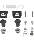 Chevrolet S10 Rear Parking Brake Hardware Kit 1998 2004 Premium OE Replacement Includes All Clips Pins And Springs Easy Install Plug And Play Durable Quality For Safe Stopping And Reliable Braking Performance. Rear brake hardware kit parts