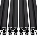 10 Pack 4040 Aluminum T Slot Extrusion 39.4 Inch European Standard Anodized Linear Rail For DIY 3D Printer And CNC Machine Black