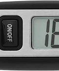 Gourmet Digital Meat Thermometer With Extra Long Probe For Precision Cooking, NSF Certified, Black, digital display showing 165°F