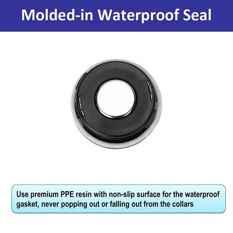 Hardcore Replacement Battery For Electronic Dog Training Collars Compatible With Rfa-67 And Rfa-67d-11 6V 230 Mah Leak Proof Design Built Different Real Deal 10 Pack Set waterproof seal close-up image