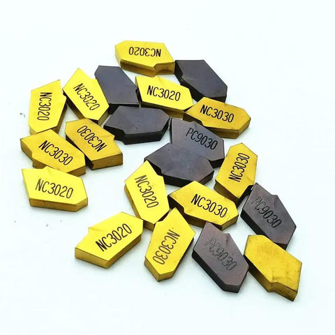 Pro Grade Carbide Grooving Inserts Set For SP200 SP300 SP400 NC3020 NC3030 Lathe Tools