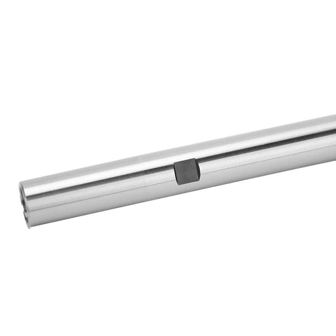 Premium Collet Chuck Holder Straight Shank Extender Sleeve For CNC Lathes Anti Vibration High Speed Steel Spacers shown from the side.