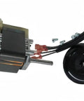 Heavy Duty 65570 Draft Inducer Furnace Blower Motor with black fan, C frame design for heating setup replacement.