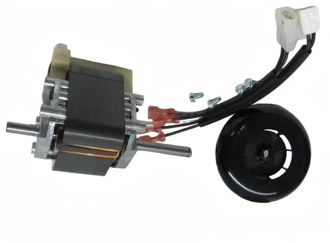 Heavy Duty 65570 Draft Inducer Furnace Blower Motor with black fan, C frame design for heating setup replacement.