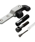 Heavy Duty Chain Breaker Tool For 420 To 530 Chains With Foldaway Handle, Heat Treated Drive Pin, And 18 mm Pin Extension