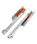 No Sweat Push To Open Drawer Slides One Pair Twenty Inch Undermount Cabinet Hardware With Silent Ball Bearing Rails for storage