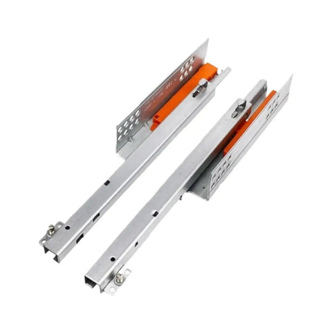 No Sweat Push To Open Drawer Slides One Pair Twenty Inch Undermount Cabinet Hardware With Silent Ball Bearing Rails for storage