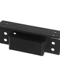 Hidden 5 Inch Black Concealed Wood Door Hinges for Secret Doors and Bookcases, adjustable invisible hardware side view