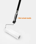 9 Inch Spike Roller For Epoxy Self Leveling Concrete Air Bubble Removal Spiked Roller Cover, no handle included, angled view