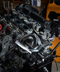 Engine with Heavy Duty Ratcheting Puller Set For Automotive Internal And External Pulls 2 And 5 Ton Converts To Two Or Three Leg Pullers