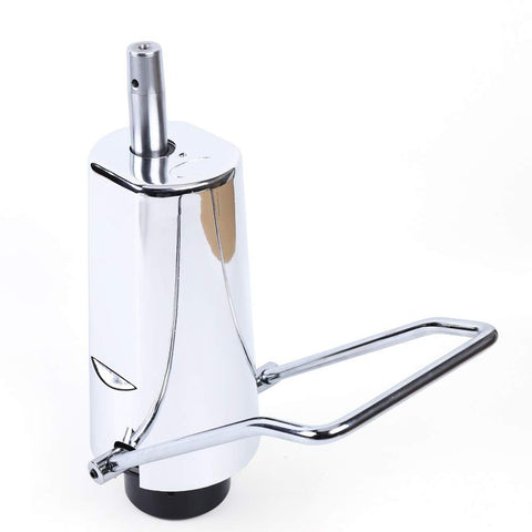 Barber Hydraulic Pump With Base For Salon Chairs, Adjustable Lift Replacement Pump For Hair Stylist Chairs, 661 Lb Capacity, Cast Iron Body, Versatile 4 Bolt Pattern, Durable Beauty Salon Equipment