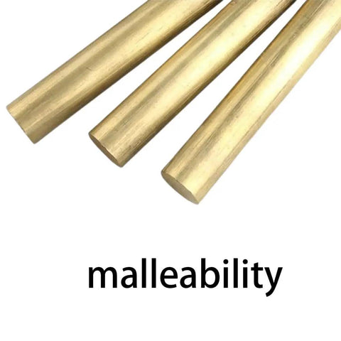 Round Brass Bar 5mm Diameter By 150mm To 450mm Length, Non Magnetic Solid Brass Rod For DIY Projects, High Ductility, Smooth Finish, Easy Welding, Great For Crafting, Prototyping And Small Metal Fabrication, three brass rods