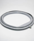 Washer Door Bellow Boot Seal With Drain Port Replacement For Neptune Series Washers shown on a flat surface. Model 12002533 compatible.