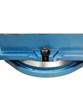 Dead Center 4 Inch Precision Accu Lock Milling Vise With Smooth Swivel Base, showing the locking mechanism and swivel base detail.