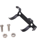Black mounting bracket with screws and nuts for Green Mini Fire Extinguisher Scale Accessory for RC Cars Axial SCX10 WPL MN Series