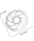 16cm aluminum rotor for Top Shelf Aluminum Mechanical Disc Brake Kit For Mountain Bikes With 160MM Front Rear Rotors Dual Knob Adjusters And Tri Align Calipers Bringing Dependable Stops And Rock Solid Build To Every Singletrack Ride.