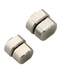 Damping hinge shafts, 2 pcs, stainless steel cabinet hardware for 360° rotation