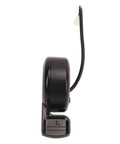 Side view of thumb throttle replacement for S1 electric scooter, precise, sensitive control with easy install, enhanced grip