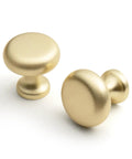 2 Pack Brushed Gold Cabinet Knobs Set Vintage Retro Drawer Pulls For Kitchen Cabinets Cupboard Bathroom Dresser Zinc Alloy
