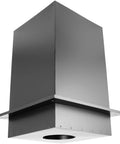 All Fuel Chimney Square Ceiling Support Box 6 Inch Diameter 24 Inch Height 6DPCS24 heavy duty design, front angle view
