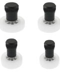 Set Of 4 Ceramic Clay Polishing Tools For Sculpture And Trimming Wheels With Durable Stainless Steel And Acrylic Rotary Trimming Ceramic Wheels Easy Grip Pro Grade Clay Tools