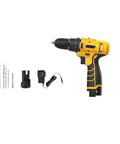 No Sweat Drilling 12V Cordless Electric Drill With 30Nm Torque And Hella Reliable Lithium Ion Battery Mini Wireless Screwdriver with bits